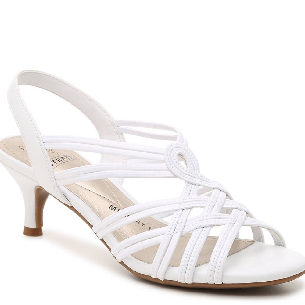 WHITE IMPO ERIN SANDAL-6M